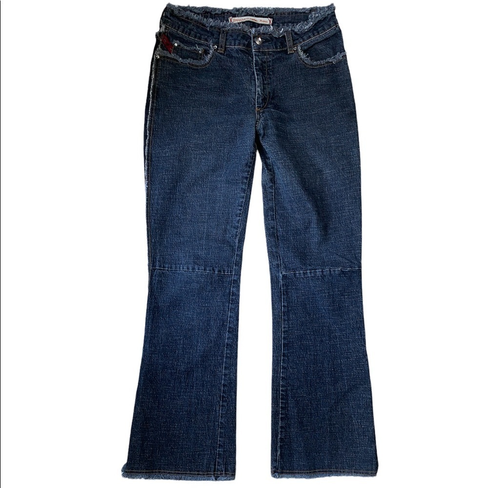 Parasuco Distressed Split Hem Jeans‎
